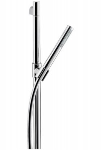 Душевой гарнитур со штангой Hansgrohe коллекция Axor Starck хром 27983000