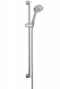 Душовий гарнітур зі штангою Hansgrohe колекція Croma 100 Classic хром 27768000