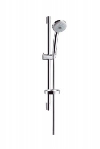 Душовий гарнітур зі штангою Hansgrohe колекція Croma 100 Multi / Unica'C EcoSmart хром 27777000
