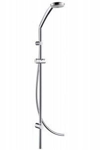 Душевой гарнитур со штангой Hansgrohe коллекция Croma 100 Multi/Unica'Reno Lift хром 27791000