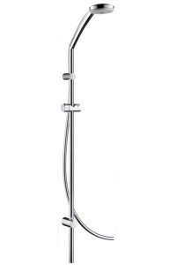 Душовий гарнітур зі штангою Hansgrohe колекція Croma 100 Multi / Unica'Reno Lift хром 27791000
