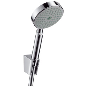 Душевой гарнитур с настенным держателем Hansgrohe коллекция Raindance S 100 AIR хром 27581000