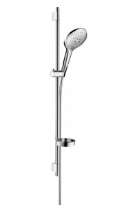 Душовий гарнітур зі штангою Hansgrohe колекція Raindance Select Unica'S / Puro хром 27803000