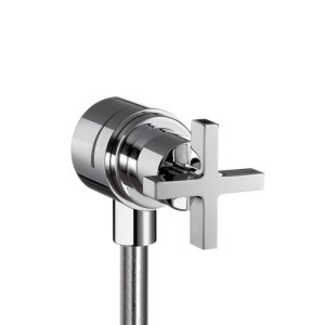 Hansgrohe Axor Citterio Шланговое подсоединение Fixfit Stop  с крестовой рукояткой  ½’ 39883000