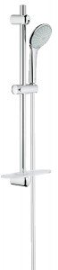 Душевой гарнитур со штангой Grohe коллекция Euphoria с мыльницей хром 27242001