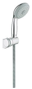 Душевой гарнитур с настенным держателем Grohe коллекция Tempesta Classic хром 28473001