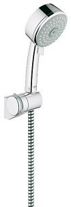 Душовий гарнітур з настінним тримачем Grohe колекція New Tempesta Cosmopolitan хром 27584000