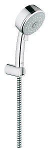 Душевой гарнитур с настенным держателем Grohe коллекция New Tempesta Cosmopolitan хром 27588000