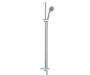 Душовий гарнітур зі штангою Hansgrohe колекція Crometta 85 Green / Unica хром 27762000