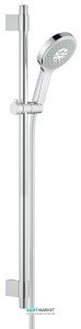 Душовий гарнітур зі штангою Grohe колекція Power & Soul Cosmopolitan хром 27734000