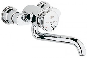 Змішувач для раковини порційний настінний Grohe Contromix Public хром 36113000