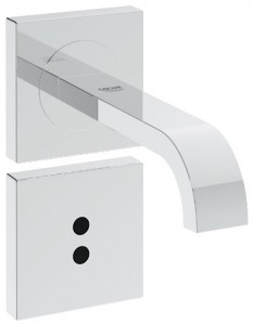 Змішувач для раковини електронний сенсорний настінний прихований Grohe Allure E хром 36235000