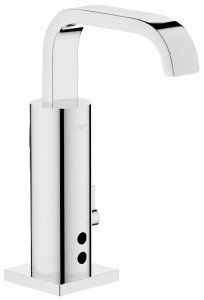 Змішувач для раковини електронний сенсорний Grohe колекція Allure E хромм 36095000