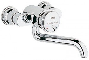 Змішувач для раковини порційний настінний Grohe Contromix Public хром 36113000