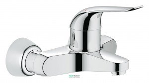 Змішувач для раковини одноважеля настінний Grohe колекція Euroeco Special хром 32776000
