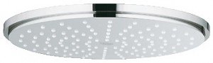 Лейка для верхнього душа з тропічним душем Grohe колекція Rainshower Cosmopolitan Metal хром 28368000