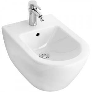 Биде подвесное Villeroy&Boch коллеция Subway 2.0 48х36х42 с переливом 540600R1