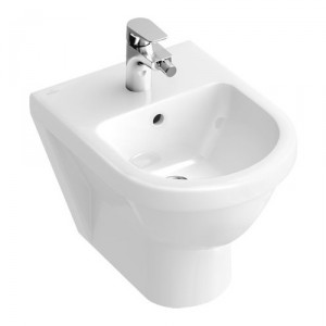 Биде подвесное Villeroy&Boch коллекция Omnia Architectura 48х36х42 с переливом 547600R1