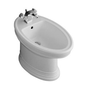 Биде напольное Villeroy&Boch коллекция Amadea 65х39х39 с переливом 748500R2