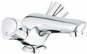 Змішувач для раковини двухвентильний з донним клапаном Grohe колекція Costa хром 21390000
