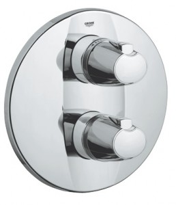 Змішувач для душа вбудований із термостатом Grohe колекція Grohtherm 3000 хром 19255000