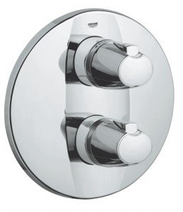 Змішувач для душа вбудований із термостатом Grohe колекція Grohtherm 3000 хром 19255000
