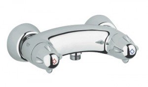 Змішувач для душу настінний двухвентильний Grohe колекція Talia хром 26661000