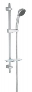Душовий гарнітур зі штангою Grohe колекція Vitalio Comfort з мильницею хром 28733000
