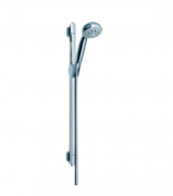 Душевой гарнитур со штангой Hansgrohe коллекция Aktiva хром 27863000