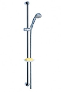 Душевой гарнитур со штангой Hansgrohe коллекция Croma с мыльницей хром 27773000