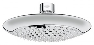 Лейка для верхнього душа з тропічним душем Grohe колекція Rainshower Solo хром 27436000