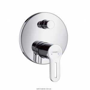 Смеситель скрытый (встраиваемый) Hansgrohe коллекция Metropol E хром 14475000