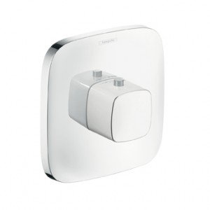 Змішувач для душа вбудовується Hansgrohe колекція PuraVida білий / хром 15770400