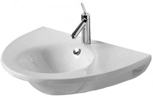 Раковина для ванной подвесная Duravit коллекция Starck 1 белая 0405750000