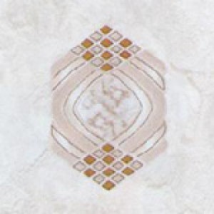 декор Церсанит Аура бежевый 25x35