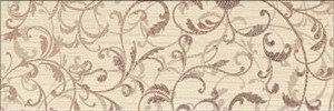 Опочно Зебрано крем орнамент фриз 45x14 9