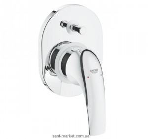 Змішувач прихований (вбудований) Grohe колекція Bau Curve хром 29043000