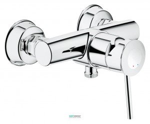 Смеситель для душа настенный однорычажный Grohe коллекция Bau Classic хром 32867000