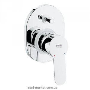 Змішувач прихований (вбудований) Grohe колекція Bau Edge хром 29039000