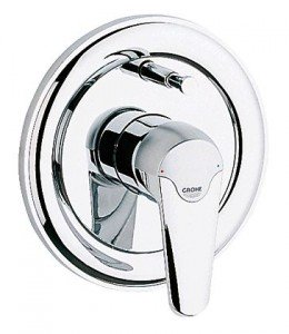Змішувач прихований (вбудований) Grohe колекція Eurowing хром 19520000