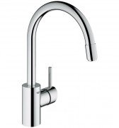 Смеситель для кухни с выдвижной лейкой  Grohe Concetto New однорычажный 32663001
