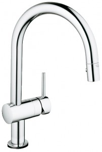 Смеситель для кухни сенсорный Grohe Minta Touch однорычажный хай-тек 31358000