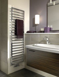 Водяной полотенцесушитель Zehnder коллекция Subway лесенка 450х1549х65 хром SUB-150-045