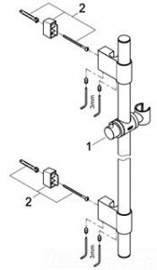 Grohe Установчий комплект для змішувача 45403000