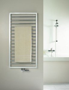 Водяний полотенцесушитель Zehnder колекція Subway драбинка 450х1261х65 хром SUB-130-045