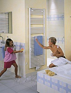 Водяний полотенцесушитель Zehnder колекція Forma драбинка 496х1761х85 білий LFD-180-050-05