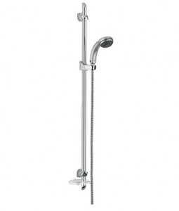 Душовий гарнітур зі штангою Grohe колекція Relexa Lift з мильницею хром 28609000