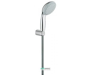 Душевой гарнитур с настенным держателем Grohe коллекция Tempesta Classic хром 27799000