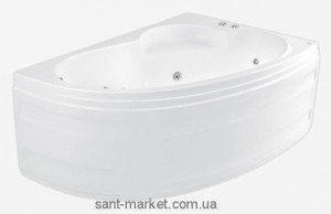 Ванна акриловая угловая PoolSpa коллекция Klio Asym 163х103х61 R PWA14..ZS000000