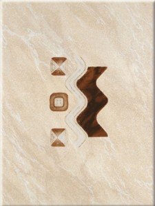 Церсаніт Дація декор Самба пісок 25х35